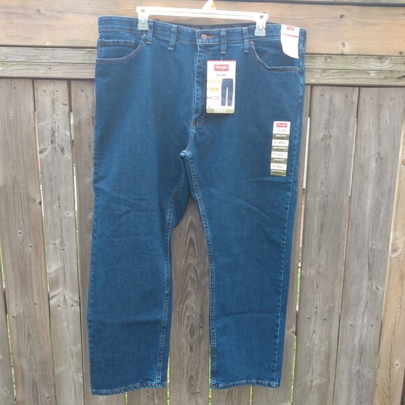 Wrangler Jeans Denim 44x30 Regular Fit - Picture 2 of 11